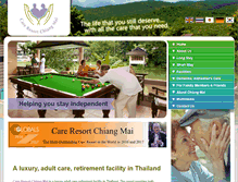 Tablet Screenshot of careresortchiangmai.com
